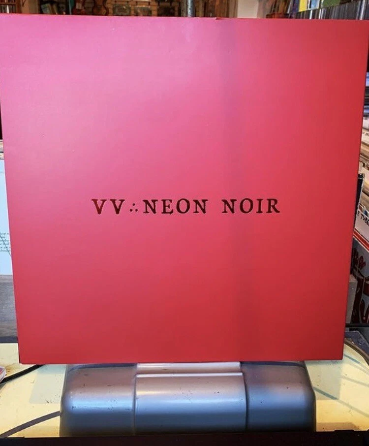 Ville Valo (HIM) VV Neon Noir (2023 Tour Edition) Red Vinyl Signed RARE! - Image 2 of 4