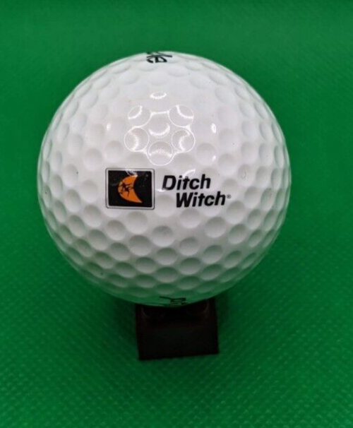 Ditch Witch Construction Equipment logo golf ball