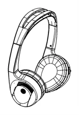 Genuine Mopar Wireless Headphones Part Number: 05064037AA