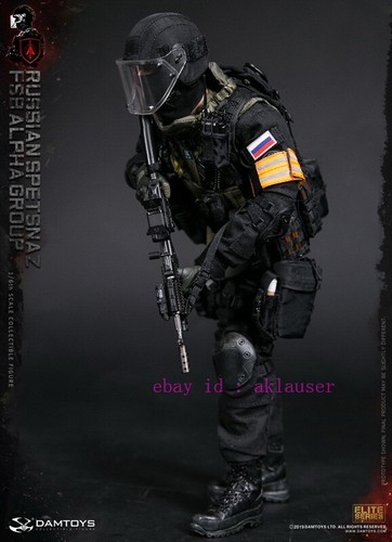Damtoys 1/6 Dam78064 Russian Spetsnaz Fsb Alpha Group Action Figure Toy In Stock - Picture 5 of 12