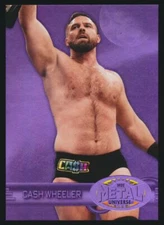 2022 SkyBox AEW Metal Retro Purple Spectrum #R-34 Cash Wheeler 083/199 2022