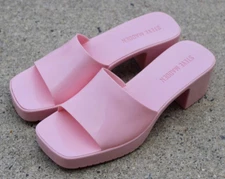 Steve Madden Pink Women's Harlin Heeled Sandal Sz 8
