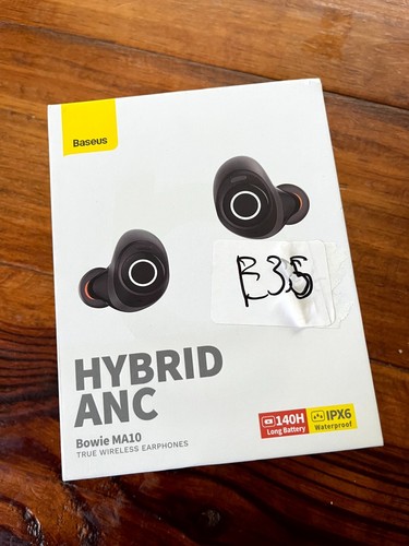 NEW Baseus HYBRID ANC BOWIE MA10 True Wireless Earphones Active Noise Cancelling