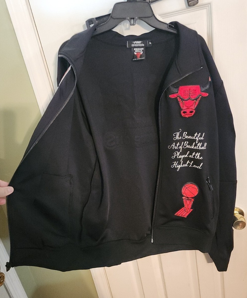 Chicago Bulls Six Time NBA Finals Champions Jacket Size XL Chicago Bulls Six Time NBA Finals Champions Jacket Size XL
