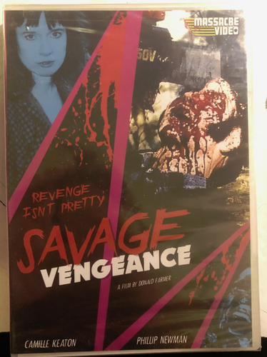 BRAND NEW SEALED DVD - Savage Vengeance - Massacre Video - Camille Keaton