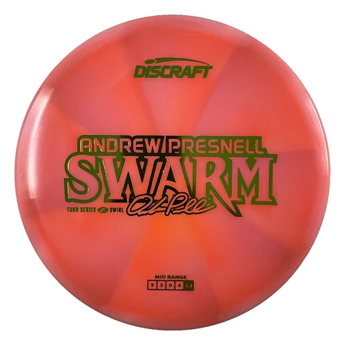 Discraft 2025 Andrew Presnell Tour Series Swarm Disc Golf Speed 5 Mid-Range