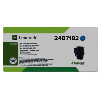 Lexmark 24B7184 cartuccia toner 1 pz Originale Giallo (Toner Cartridge Yellow - 24B7184, 6000 pages, Yellow, - 1 pc[s] - Warranty: 12M