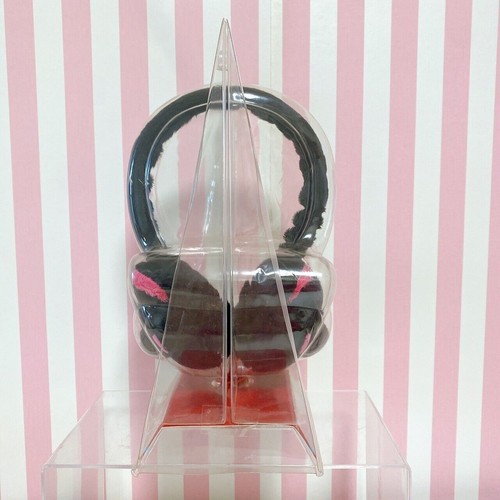 Gloomy Headphones Chax GP Face Black Pink Kawaii Character Taito bloody Bear JP - Picture 13 of 24
