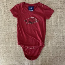 Arkansas Razorback Bodysuit 6-9 Months