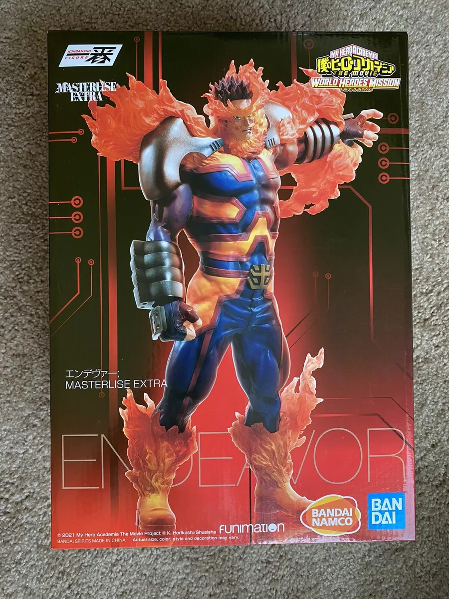 Endeavor My Hero Academia The Movie World Heroes Mission Ichiban Figure