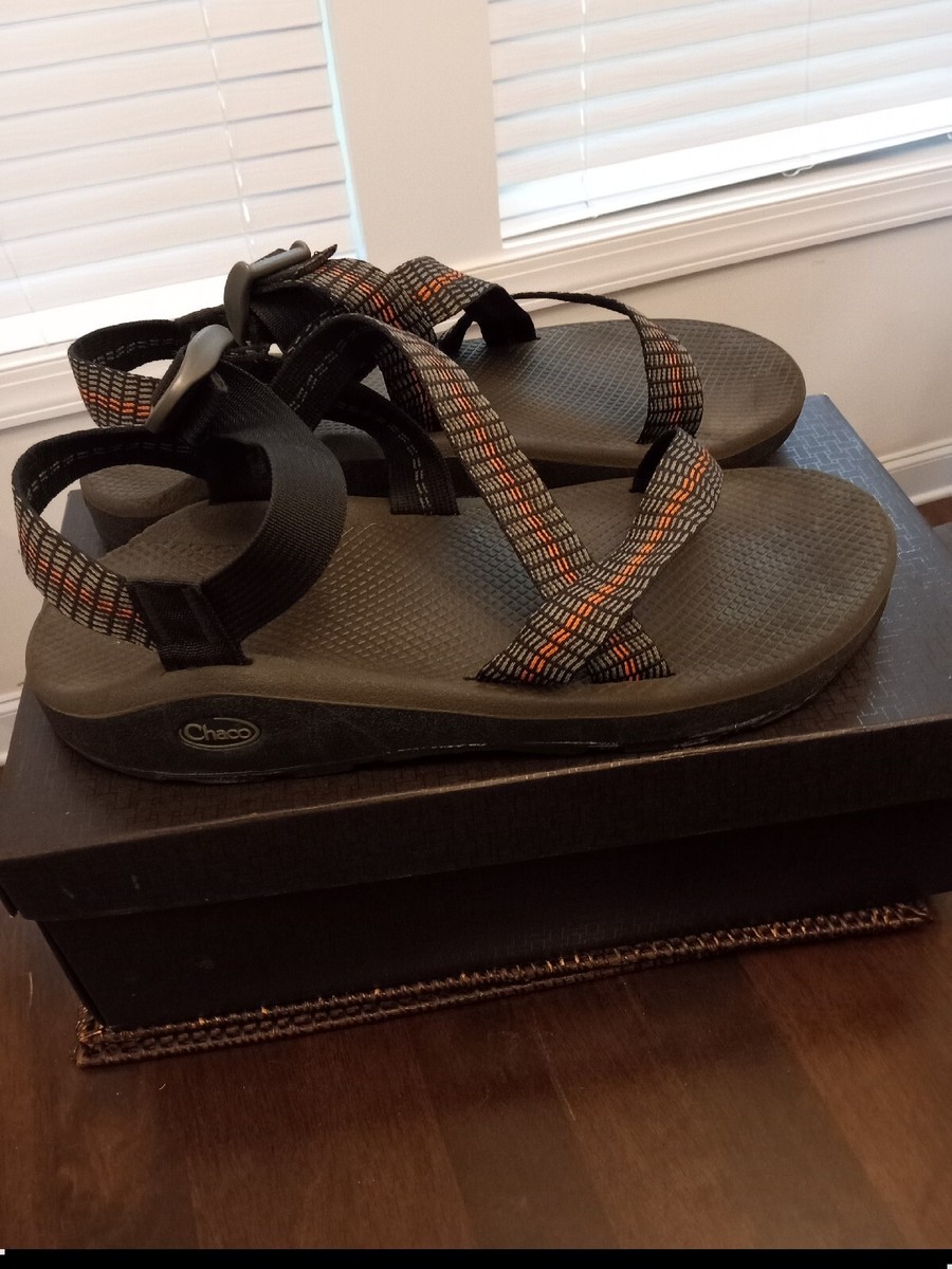 Chaco Sandals Mens Size 11 Orange Strappy Shoes Hiking Outdoor Water Shoes Men main image 3
