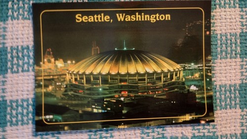 VINTAGE POST CARD KING DOME SEATTLE WASHINGTON. - Picture 4 of 12