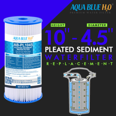 Compatible with Puretec PX05MP1 Polyspun Sediment Cartridge Size 10”x4.5" Compatible with Puretec PX05MP1 Polyspun Sediment Cartridge Size 10”x4.5"