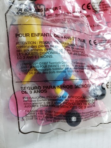 Subway Kids' Pak Toys 1994-2019 - La tua scelta - Scegli quello che vuoi - Foto 83 di 296