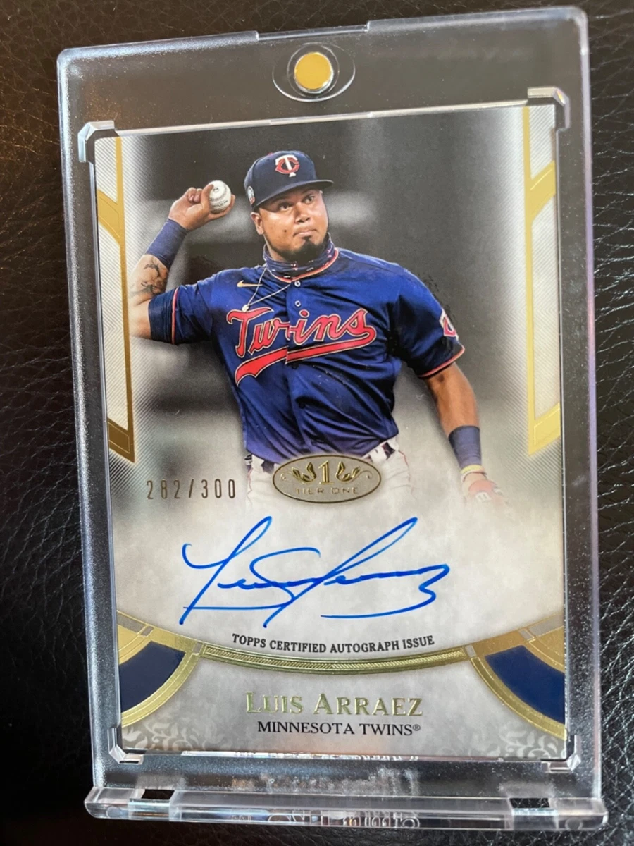 2021 Topps Tier One Luis Arraez Auto /300 Twins | eBay