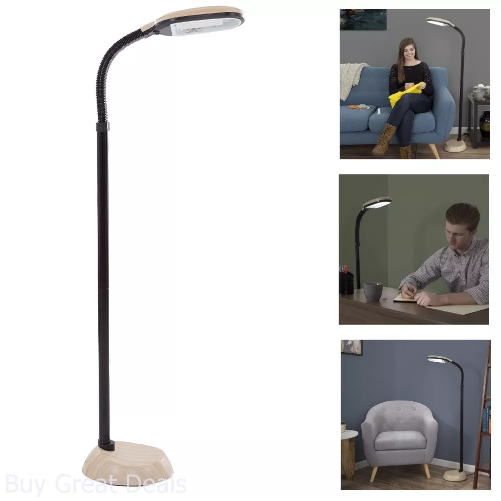 Sad outlet floor lamp