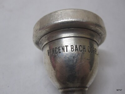 Vintage Vincent Bach Corp. 6½A Large Shank Silver Trombone