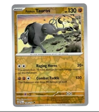 Pokemon - Paldean Tauros 108/193  - Reverse Holo - Paldea Evolved - NM/M