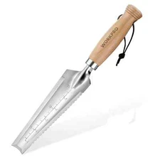 Hori Hori Garden Knife - 12.5” Stainless Steel - Blade,Digging,Weeding, Planting