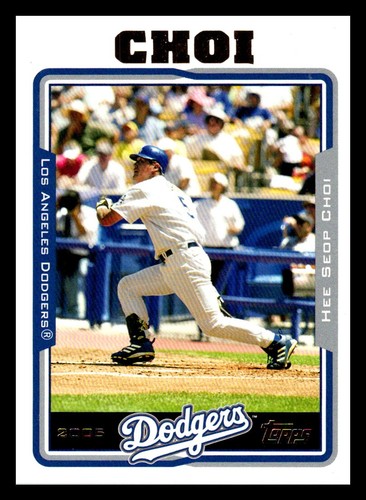 2005 Topps Base #445 - Hee Seop Choi - Los Angeles Dodgers