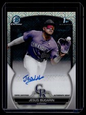 Jesus Bugarin 2023 Bowman Chrome HTA Choice Refractor Auto A Card /150 #CPA-JB