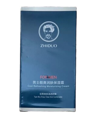 Zhiduo - For Men - Cool Refreshing Moisturizing Cream - 50 Grams/1.7 oz - NEW
