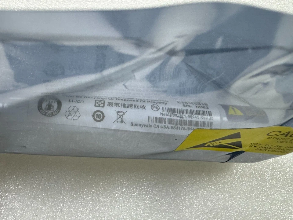 2025 New NETAPP LI-ION 7.2V 2CELL BATTERY G5 271-00045 111-02499+A0 - Image 2 of 3
