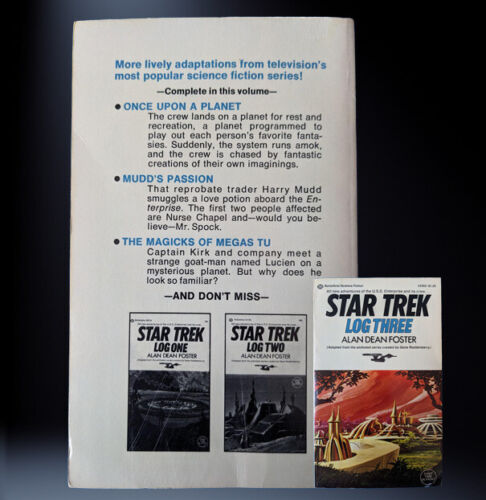 Vintage Star Trek "Log" Books from the Animated Series (U-Pick) - Picture 3 of 18