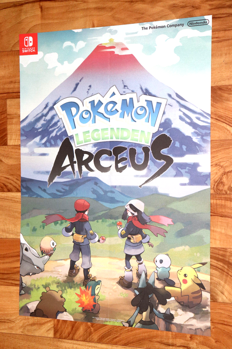Open World New Pokemon Game Coming Out Legends Arceus Upcoming