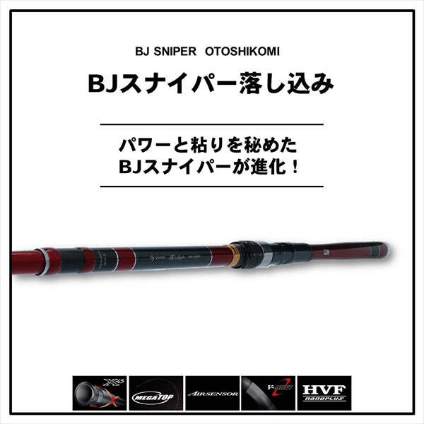 ロッド Daiwa BLACK JACK SNIPER 45TL POWER ZERO Daiwa 20 Black Jack Sniper Otoshikomi ZERO 37/ R (Spinning 5