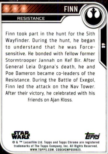 2023 Topps Chrome Star Wars Black Wave Refractor Cards - Pick Your Card - Picture 105 of 157