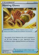 HUNTING GLOVES  - UNCOMMON - BRILLIANT STARS - POKEMON CARD - 142/172