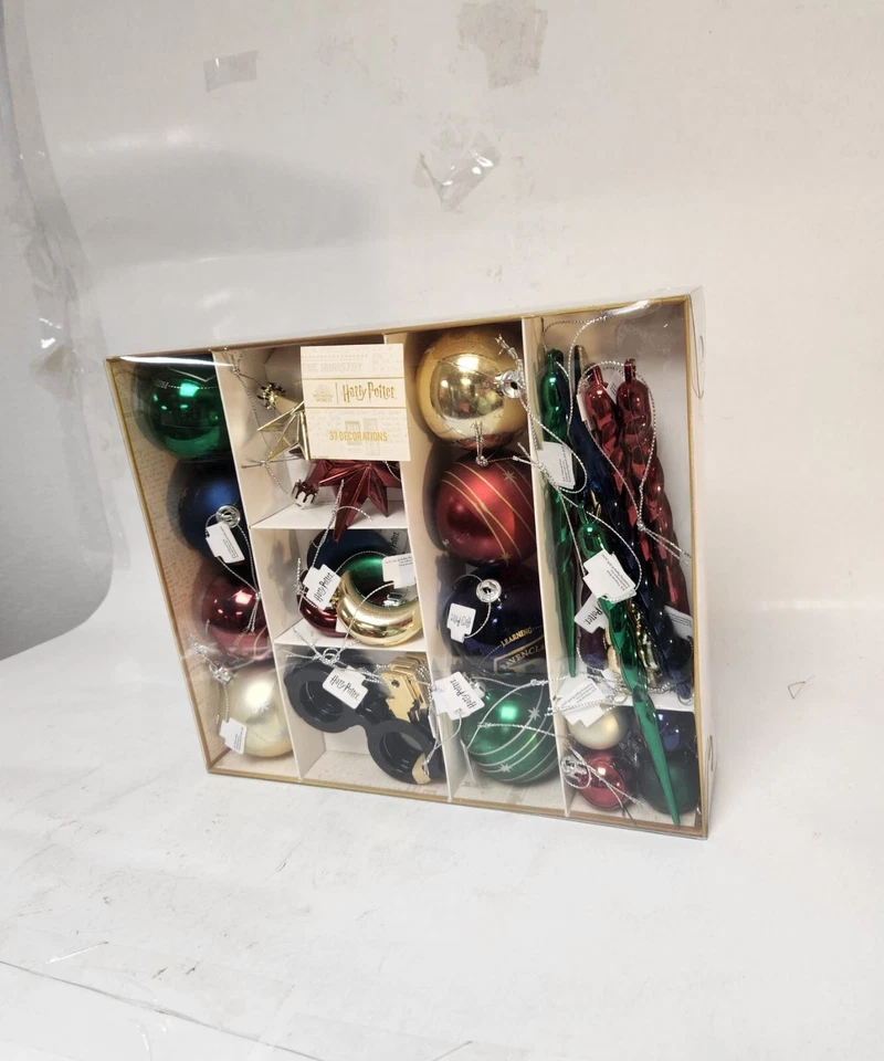Juego de decoración de 37 piezas de Harry Potter decoraciones navideñas temáticas mágicas Foto 4 de 4