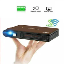 3600 Lumens CW BRIGHTEST of all Pocket Size Projector DLP WiFi USB Airplay
