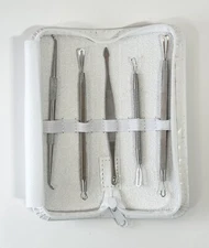 Pure Daily  Care Blackhead Remover Pimple Blemish Extractor Stainless Tool Kit