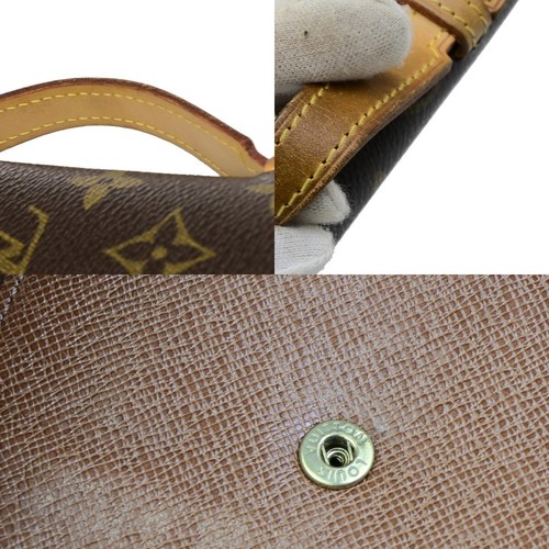 LOUIS VUITTON Organizer De Voyage Wallet Monogram Leather Brown M60119 86ED166 - Picture 10 of 16