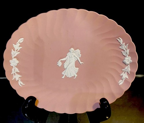 Wedgwood...Pink Plate Fluted...Excellent...No Issues...6.75"..A Beauty...BUY IT - Picture 5 of 13