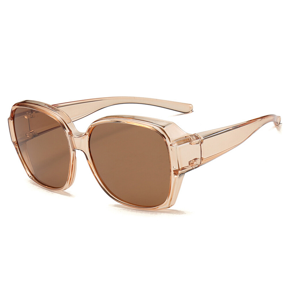 Polarized Fit Over Glasses Sunglasses UV Protection Square Wrap Shades GJX Polarized Fit over Glasses Sunglasses for Women Uv  main image 3
