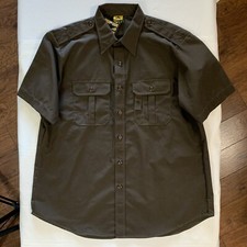PROPPER Men Tactical F5301 Short Sleeve Shirt Sz L New W/Defect Military Safety