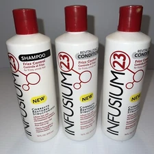 2 Infusium 23 Frizz Controller Shampoo & Conditioner 16 oz 350 ml New
