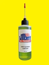100% Synthetic Oil for Lubricating Vintage Spinning Reels-Large 4oz Bottle