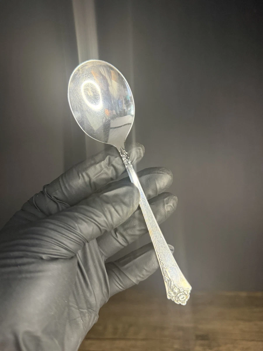 Damask Rose Spoon Antique US Sterling Silver for sale | eBay