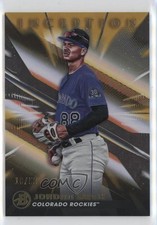 2023 Bowman Inception Gold Foil /50 Jordan Beck #55 1g37
