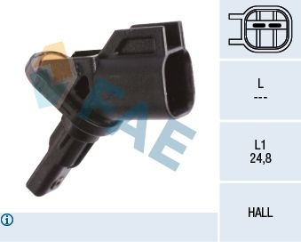 FAE Sensor, Raddrehzahl 78180 FüR Ford Mazda-image