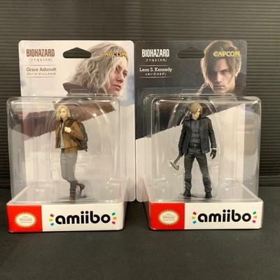 Amiibo Biohazard Resident Evil Requiem Leon & Grace Set of 2 CAPCOM Japan Ver 