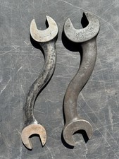 Vintage J H Williams Billingsspencer Co Curved S Wrench Set Of 2