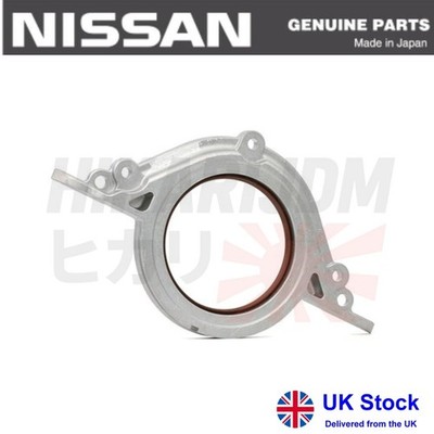 Nissan Rear Main Crank Crankshaft oil Seal Plate Elgrand VQ35DE 350Z GENUINE