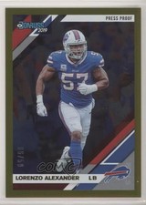 2019 Panini Donruss Press Proof Gold 6/50 Lorenzo Alexander #39 0c2
