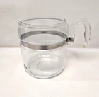 Vintage Pyrex Flameware Percolator 9 Cup Coffee Pot 7759 B **GLASS CARAFE ONLY**
