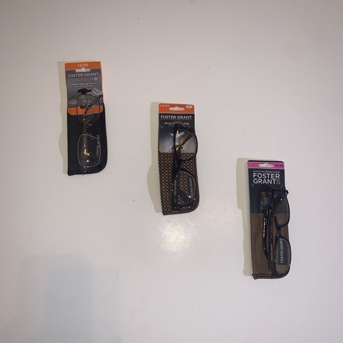 Foster Grant +2,50 Lesebrille T23, Connor & Derick 3 Stück